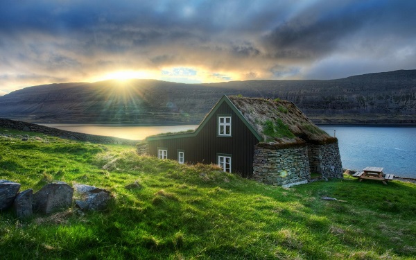 Izlazak s Islanda Reykjavik